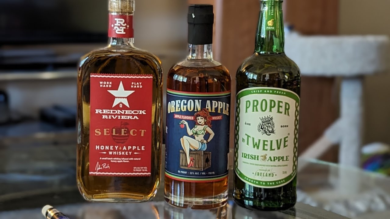 Redneck Riviera Whiskey. Oregon Apple Whiskey. Proper No. Twelve Whiskey. Apple Whiskey Review