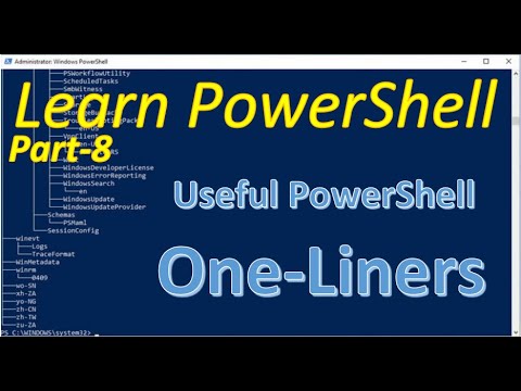 PowerShell - Part 8 |  Useful PowerShell One-Liners | Techno Network.