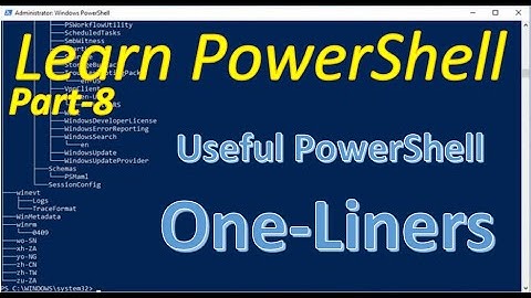 PowerShell - Part 8 |  Useful PowerShell One-Liners | Techno Network.