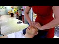 ASMR Incredible Full Treatment in Vietnamese Barbershop: Face Massage, Body Massage, Ear Cleaning...