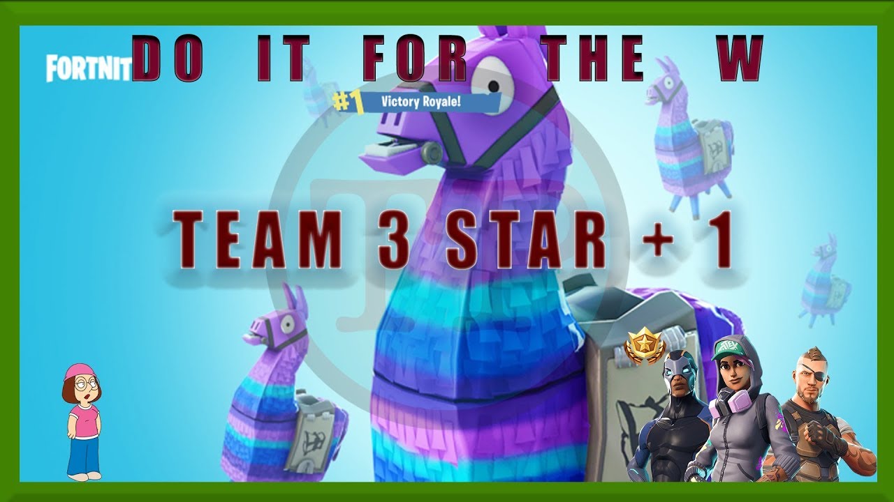Fortnite - Playing With A Random Experience #1- Team 3 Star + 1 - TPMEZ
