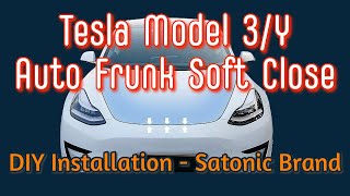 Game Changer-Tesla DIY Frunk Soft Auto Closer - Satonic V2 Model screenshot 2