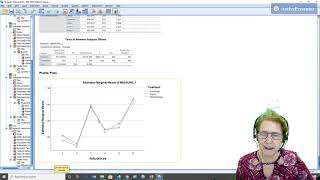 Mixed Two-Factor Analysis of Variance Example with SPSS