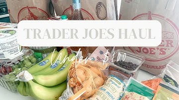 TRADER JOES HAUL | UNDER $100 |