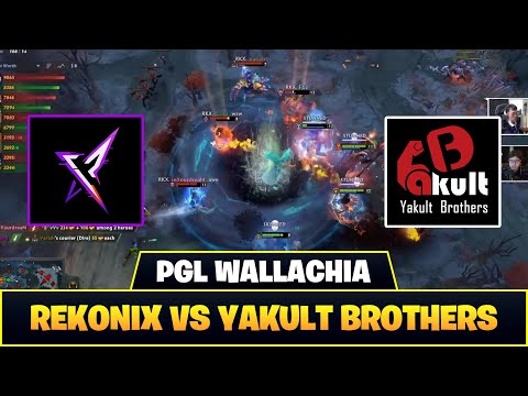 [ID] ELIMINATION MATCH! COMBO WOMBO SHOW! REKONIX VS YAKULT BROTHERS ▌PGL WALLACHIA CQ DOTA 2