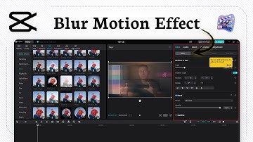Bewegingsonscherpte toevoegen op CapCut PC (Effect Mastery)