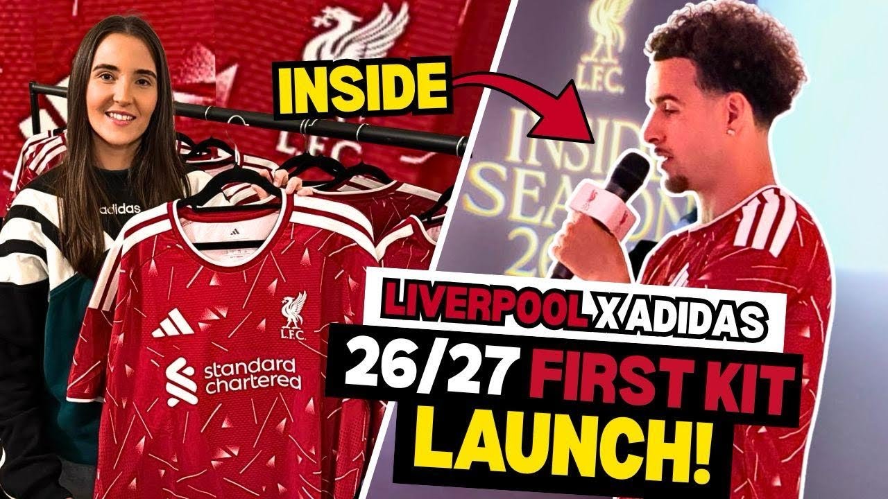 INSIDE LIVERPOOL'S KIT LAUNCH FT CURTIS JONES, SCOUSE GK, AGT