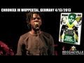 Chronixx & Zinc Fence Band - Beat & A Mic @ U-Club in Wuppertal, Germany 4/13/2013