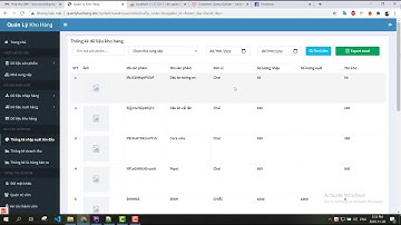 Xây dựng chức năng lọc theo thương hiệu sản phẩm xuất file excel website quản lý bán hàng Laravel