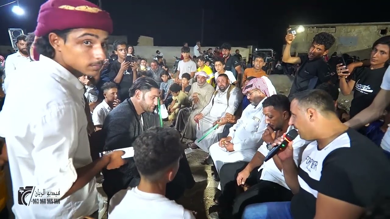 ( 4 ) صوت شام يقدم زفاف العريسين ( رحمون وماجد ) أفراح ابو جبار مع الفنان حمود الغريب