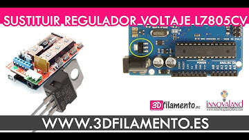 CÓMO SUSTITUIR REGULADOR DE VOLTAJE L7805CV EN ARDUINO MEGA