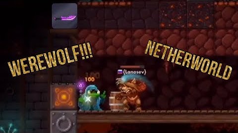 Pixel Worlds | OMG COMPLETING THE NETHERWORLD AS A WEREWOLF!!! (OVERPOWERED!)