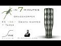 Grasshopper tutorial in 7 minutes - EX 126 - Graph mapper + Taper