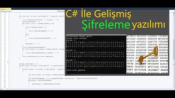 C# İle Gelişmiş Şifreleme Yazılımı