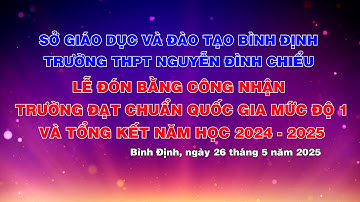 LỄ ĐÓN BẰNG CÔNG NHẬN TRƯỜNG ĐẠT CHUẨN QUỐC GIA MỨC ĐỘ 1
