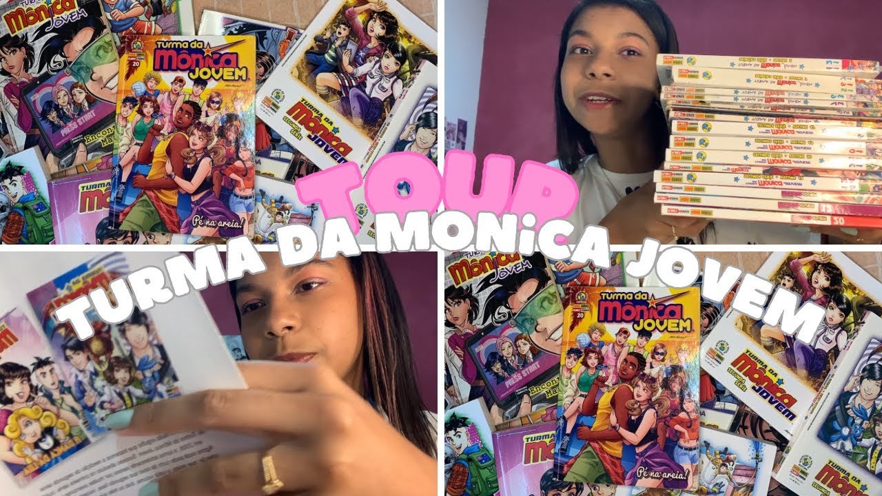 📚 TOUR : meus gibis da turma da monica jovem!