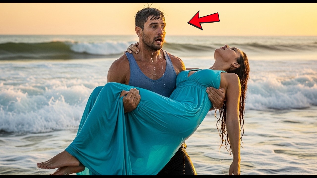 La salvó de ahogarse sin saber quién era… y encontró al amor de su vida