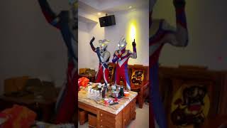 Ultraman yo butuh karaoke boss. #shorts