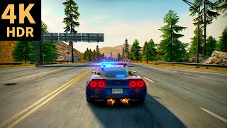 Need for Speed: Hot Pursuit REMASTERED Corvette ZR1 Police Chase (No Commentary 4K)