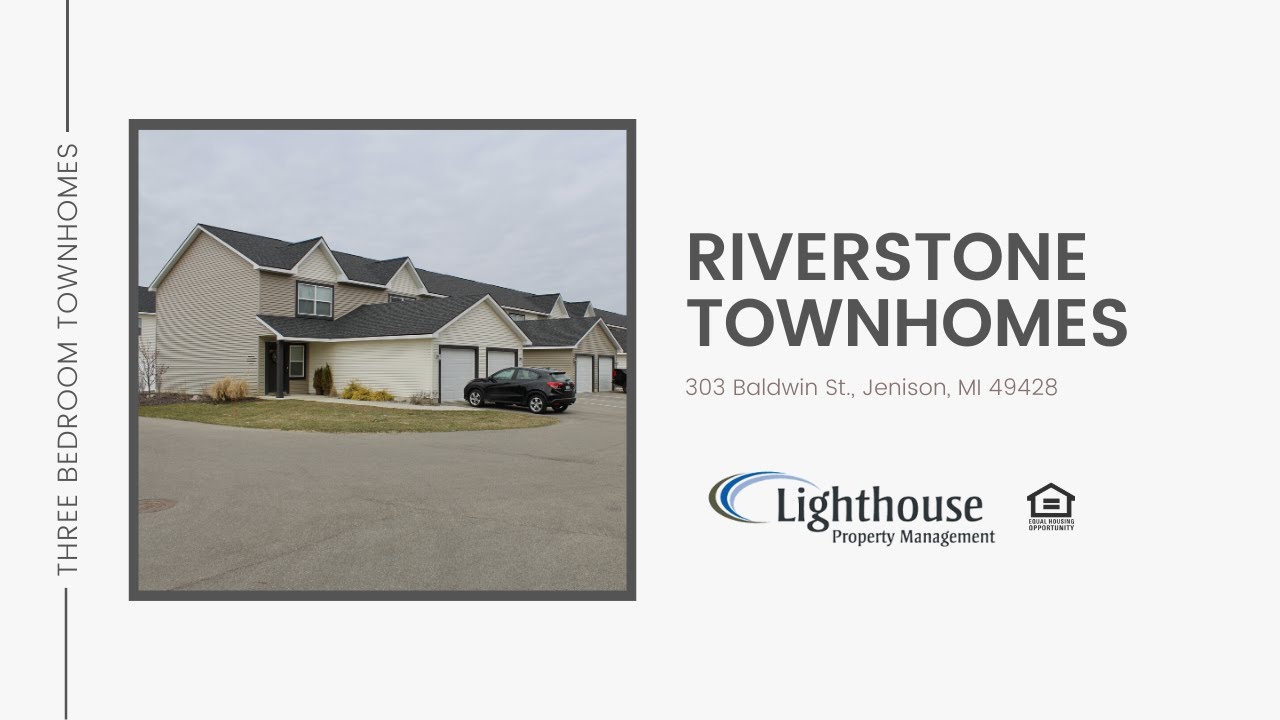 Riverstone Townhomes (3 BR 2 BA) 303 Baldwin St, Jenison, MI 49428