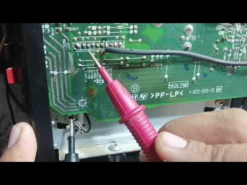minicomponente Sony MHC - GX99. no da sonido 😭👉 falla resuelta 🥳👉