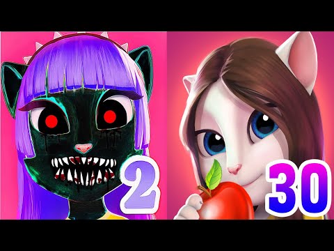 My Talking Angela 2 vs My Talking Angela 30 - Two Screen - Gameplay Walkthrough Ep 28