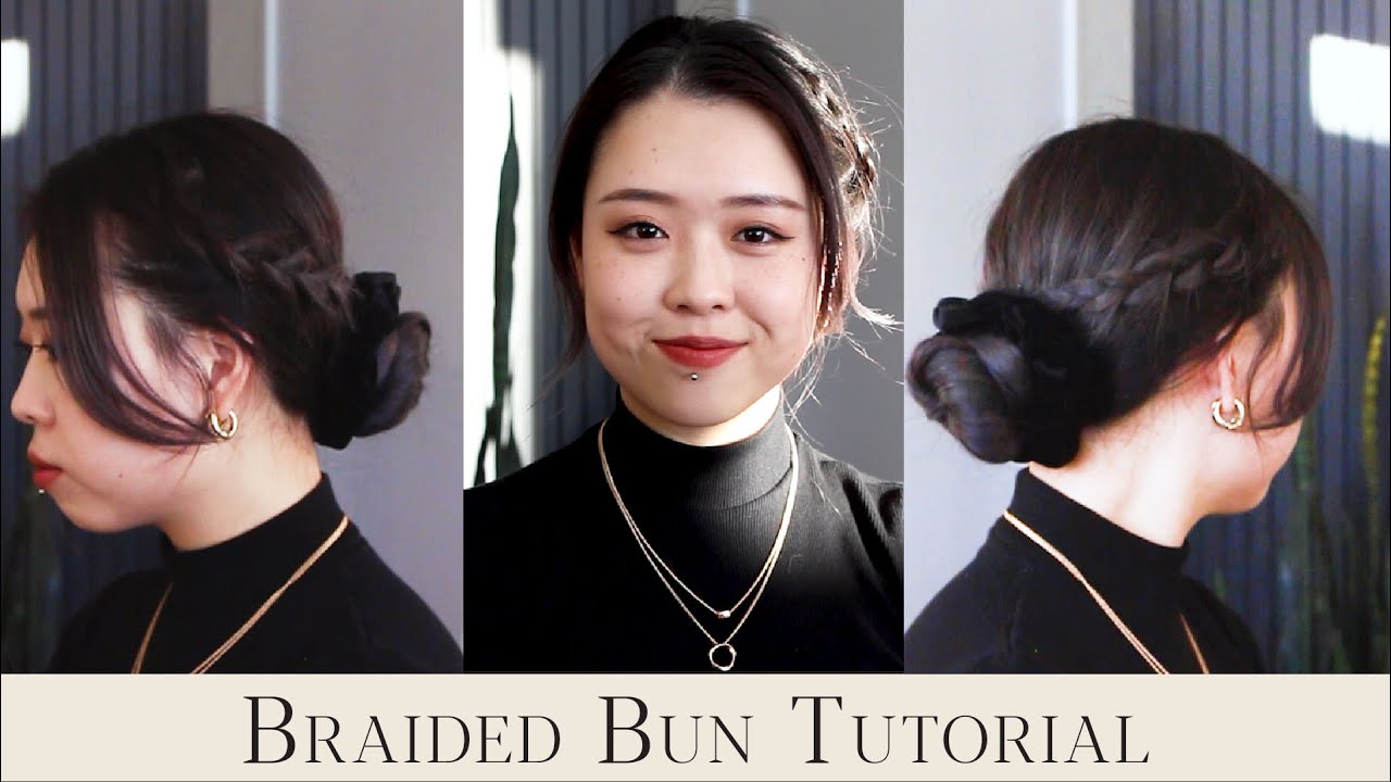  Braided Bun Tutorial | Style With Verde - YouTube