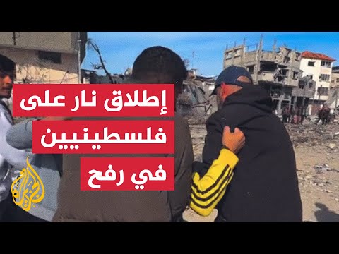 قبل بدء وقف إطلاق النار.. دبابة إسرائيلية تستهدف فلسطينيين في رفح