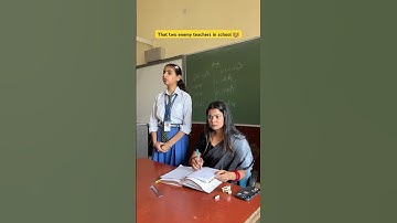 That two enemy teachers in school 🏫 #shorts #ytshorts #sejalgabashorts #teacherlife