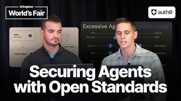 Securing Agents with Open Standards — Bobby Tiernay and Kam Sween, Auth0
