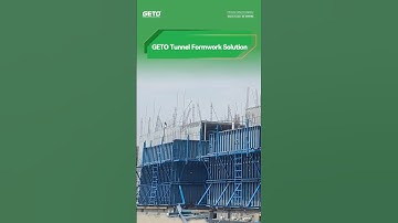 👷GETO Tunnel Formwork | Factory Trial Assembly & Project Site🏗