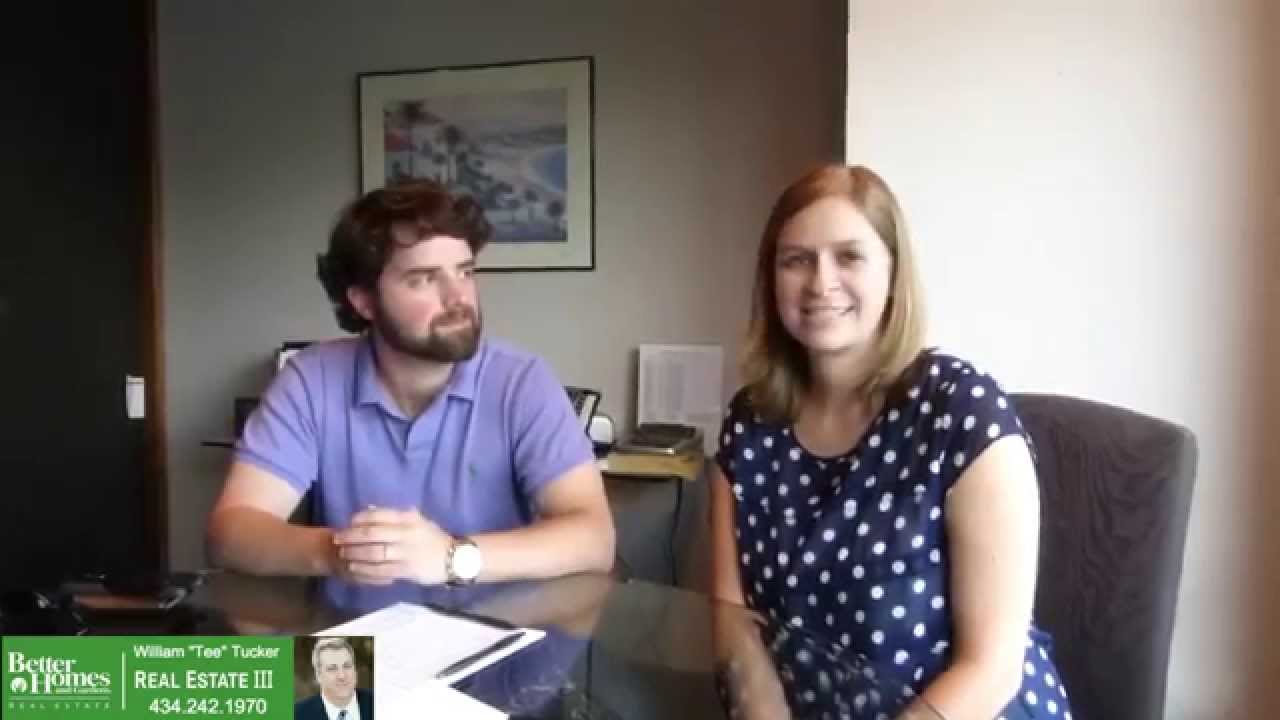 Robert & Kelly home buying with Tee Tucker & David Roy Griffin best Charlottesville Realtors