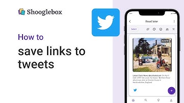 How to save links to tweets in Shooglebox