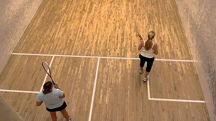 Ottawa Women's Squash 2011 RA Open - Allison vs Ro...