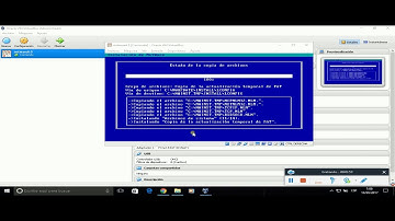 como instalar el S.O novell netware 6.5 en una maquina virtual