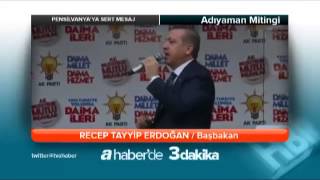 Pensilvanyaya Sert Mesaj Recep Tayyip Erdoğan