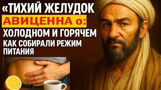 «ТИХИЙ ЖЕЛУДОК»: АВИЦЕННА О КИСЛОТНОСТИ, ХОЛОДНОМ И ГОРЯЧЕМ — КАК СОБИРАЛИ РЕЖИМ ПИТАНИЯ