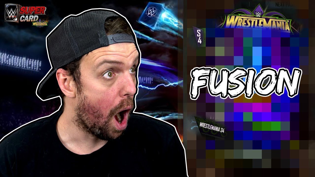 AMAZING WRESTLEMANIA 34 FUSION CARD! - WWE Supercard Season 4