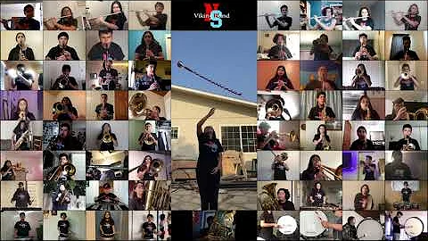 North Salinas High School Viking Band - Fight Song 2020