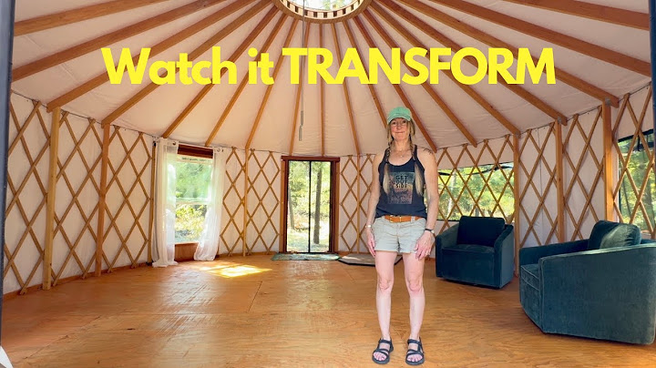 How to design the inside of a yurt!