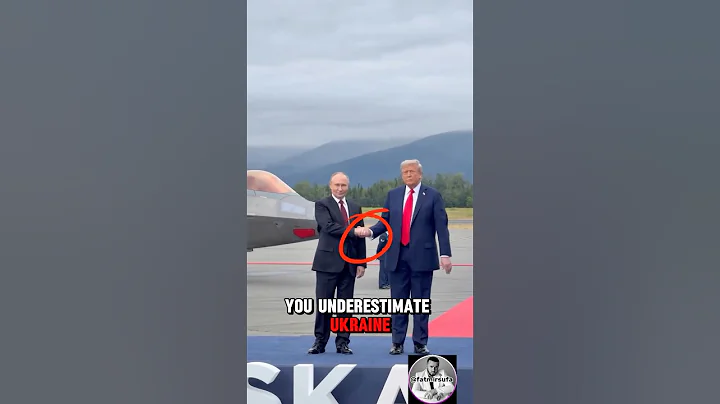 Trump welcoming Russian President Vladimir Putin in Anchorage, Alaska #donaldtrump #trump #putin