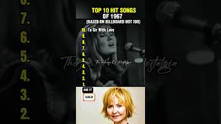 Top 10 Hit Songs Of 1967 #1967hits #1960smusic #1960s #music #classichits