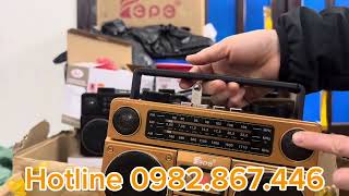 Khách hàng đang bị lừa đài radio fp2382 là hàng nhật như thế nào?Đài radio FP 2382 S cực hot chỉ 299