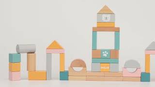 Polarb | Wooden Blocks - 60pcs (44010)