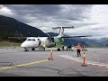 Wideroe Dash 8 Calm and Smooth Full Flight from Oslo to Sandane, Anda[HD]