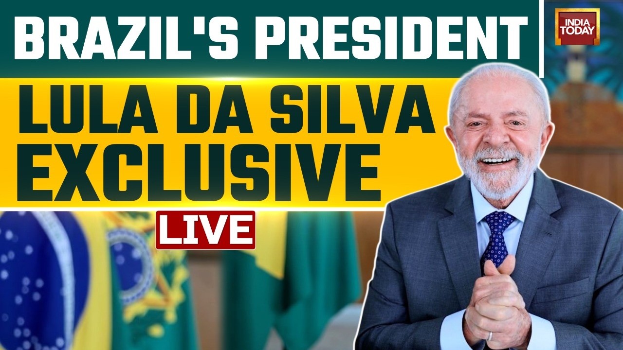 Brazil President Lula Da Silva's Exclusive LIVE Interview | Brazil President Interview LIVE