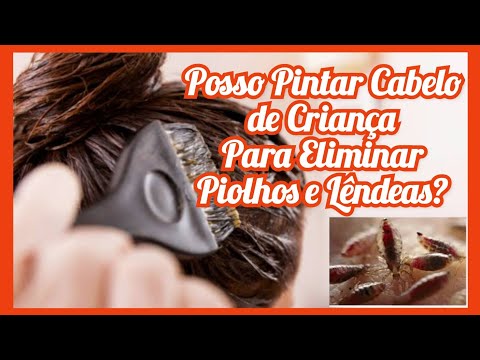 Vídeo: Tintura de cabelo mata piolhos?