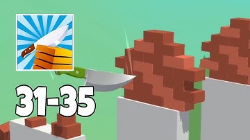 Slice It All! 🔪 | Level 31-35 Gameplay | #SliceItAll #Gameplay