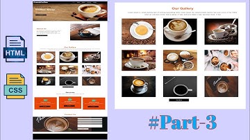Grand Coffee Website  Design Using HTML CSS In Hindi  Part 3 | Satya Gyan A4