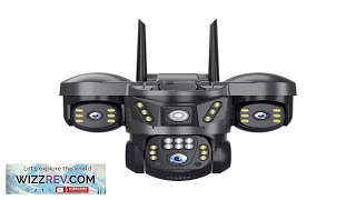 Cmara de vigilancia de 6MP con triple lente cmara exterior 4G WiFi cmara con